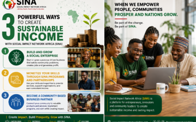 “3 Powerful Ways to Create Sustainable Income with Social Impact Network Africa (SINA)”